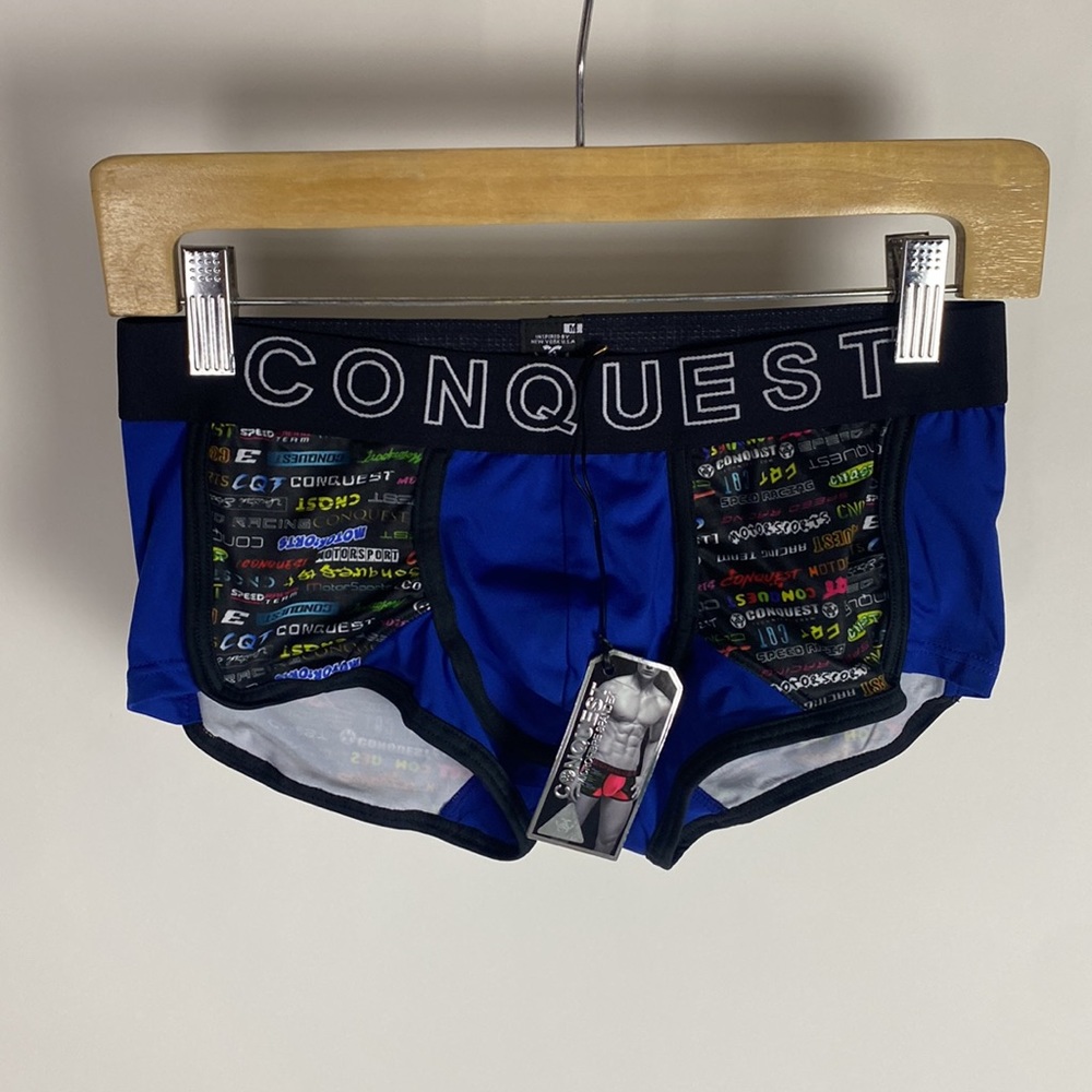 Conquest men’s briefs mesh size medium new